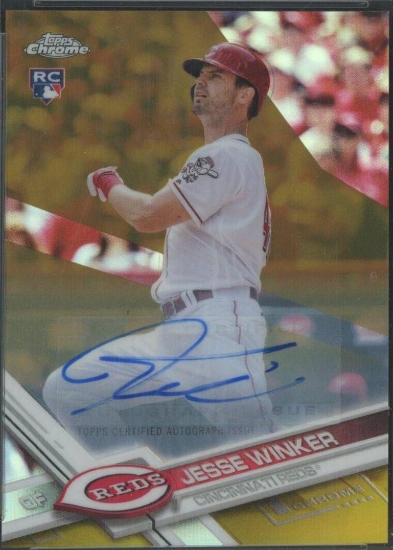 Jesse Winker [Gold Refractor] #RA-JW