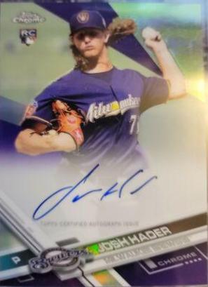 Josh Hader [Purple Refractor] #RA-JHA
