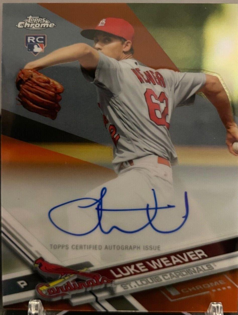 Luke Weaver [Orange Refractor] #RA-LW