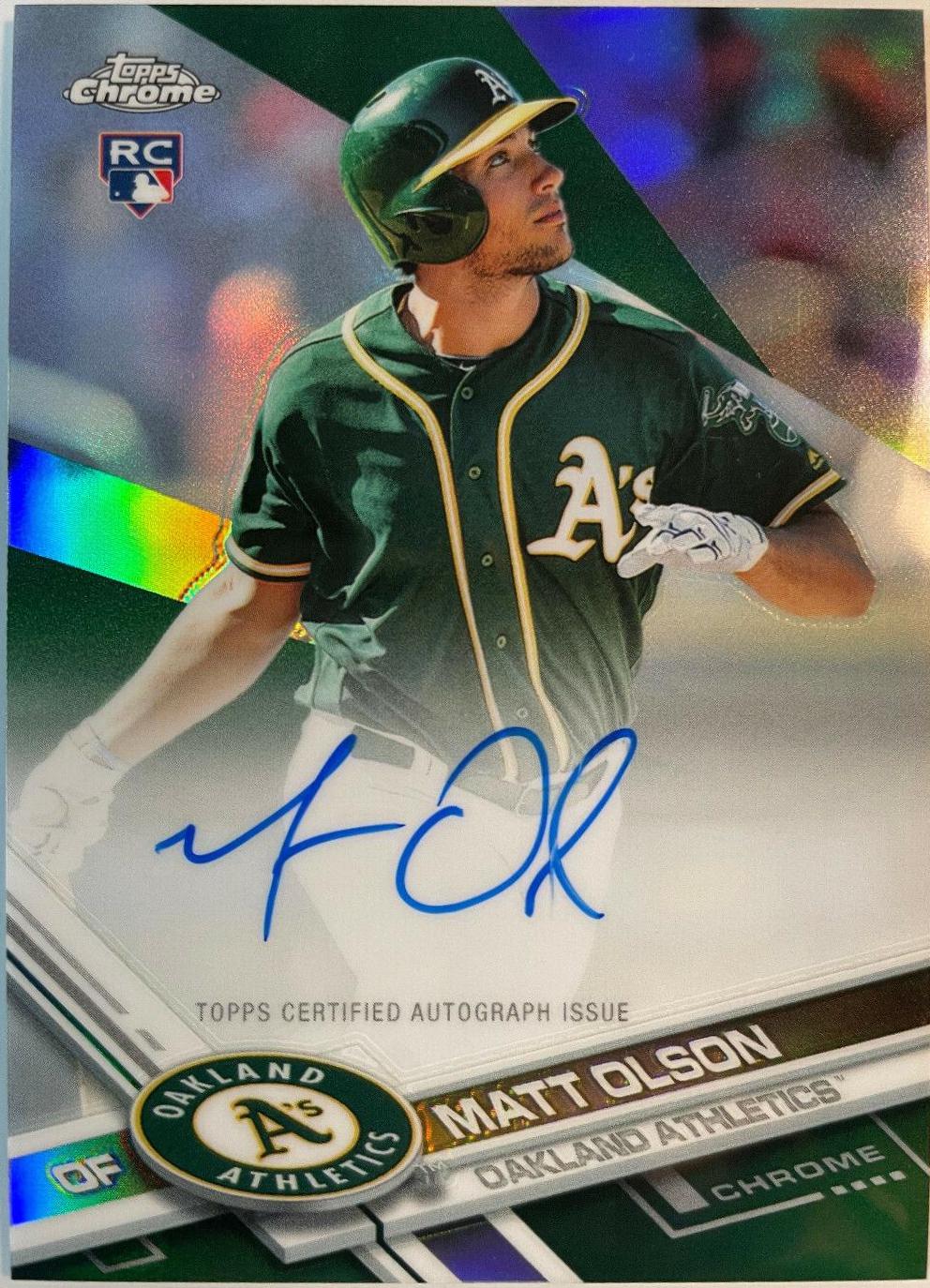 Matt Olson [Green Refractor] #RA-MO