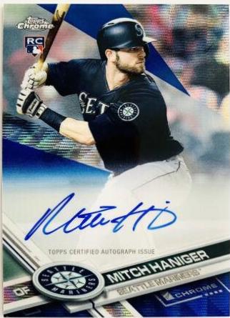 Mitch Haniger [Blue Refractor] #RA-MH