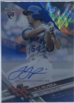 T.J. Rivera [Blue Wave Refractor] #RA-TR