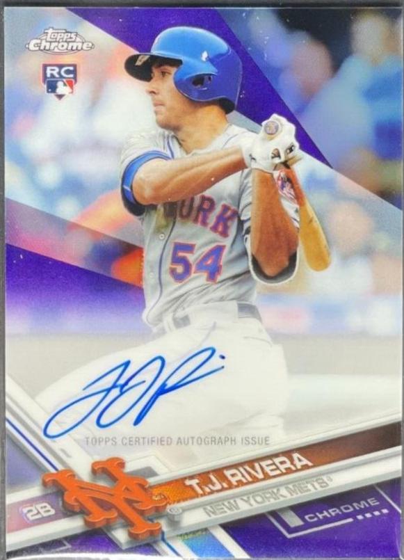 T.J. Rivera [Purple Refractor] #RA-TR