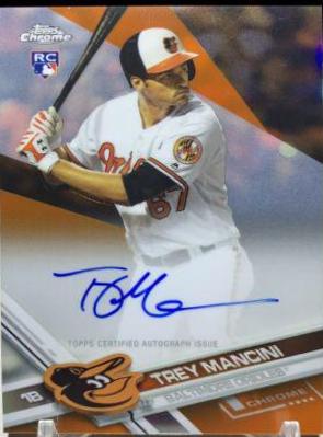 Trey Mancini [Orange Refractor] #RA-TM
