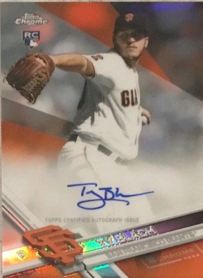 Ty Blach [Orange Refractor] #RA-TBL