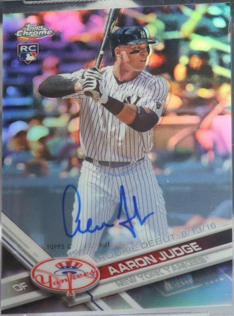 Aaron Judge [Autograph] #HMT50