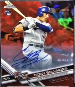 Cody Bellinger [Autograph Red Refractor] #HMT81