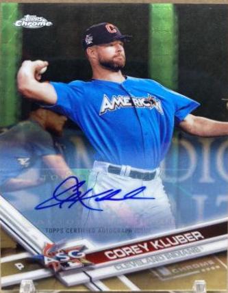Corey Kluber [Autograph] #HMT87