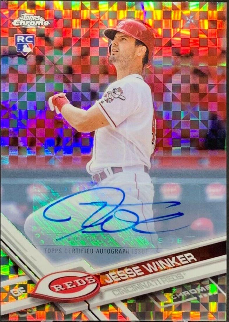 Jesse Winker [Autograph Xfractor] #HMT31