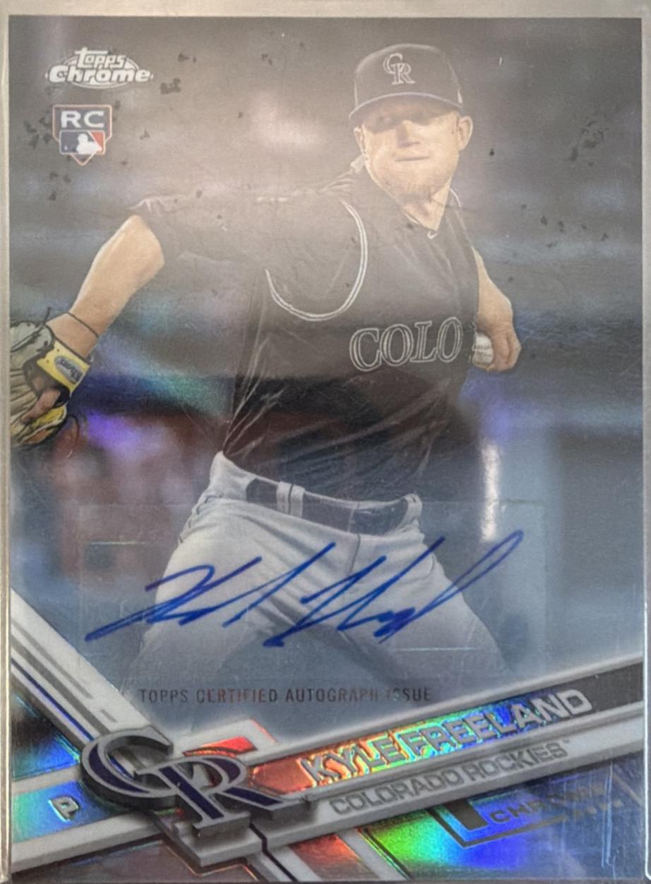 Kyle Freeland [Autograph Gold Refractor] #HMT4