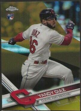 Yandy Diaz [Gold Refractor] #HMT13