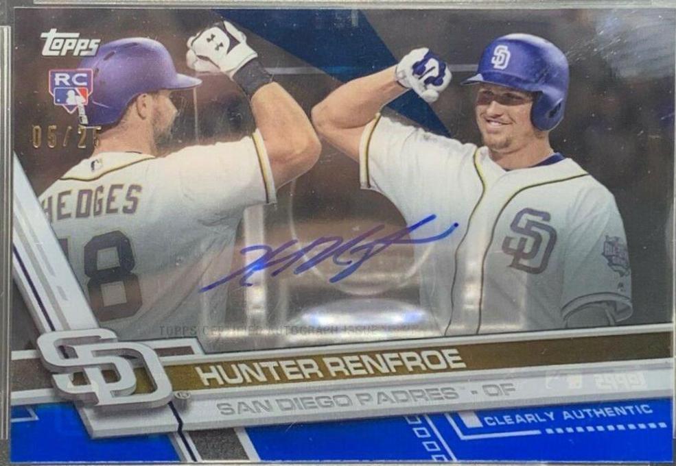 Hunter Renfroe [Blue] #CAAU-HRE