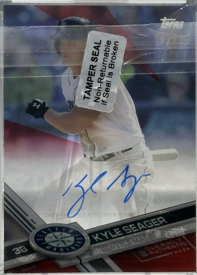 Kyle Seager [Red] #CAAU-KSE