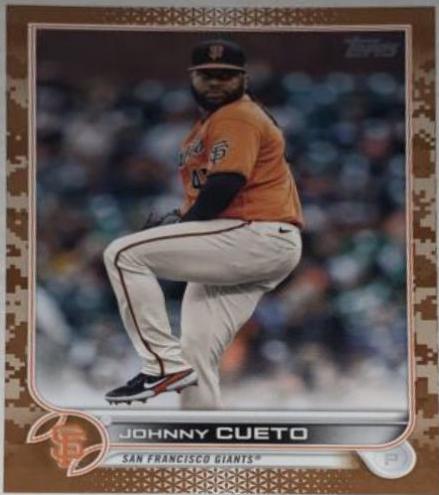 Johnny Cueto [Memorial Day Camo] #73