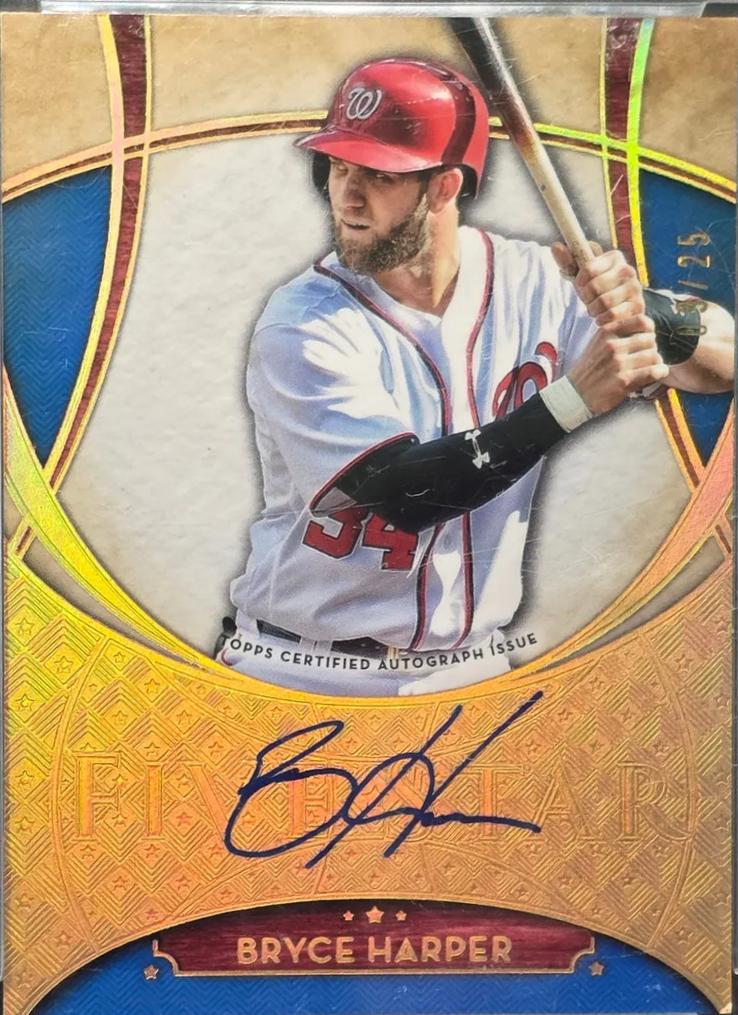 Bryce Harper [Blue] #FSA-BH