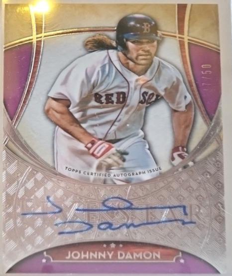 Johnny Damon [Purple] #FSA-JDA