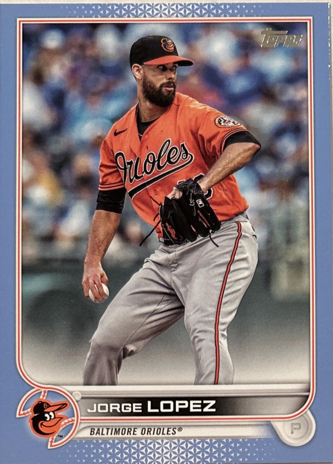 Jorge Lopez [Father's Day Powder Blue] #552