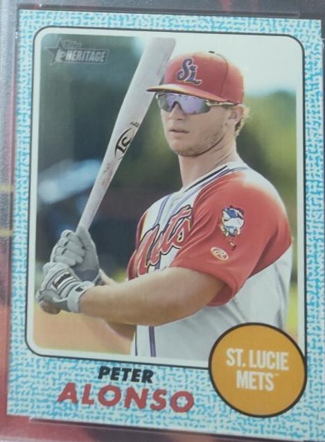 Peter Alonso [Blue Border] #66
