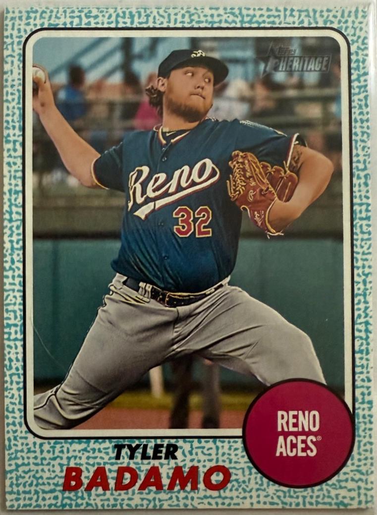 Tyler Badamo [Blue Border] #38