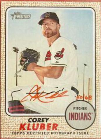 Corey Kluber [Red Ink] #CKL