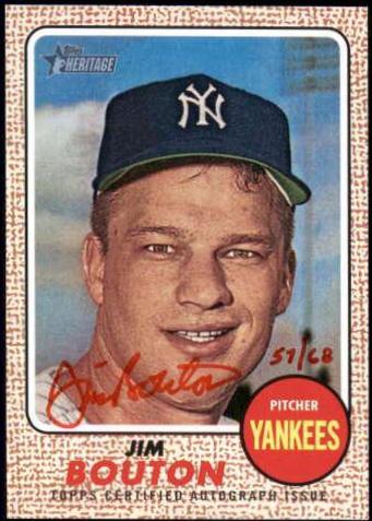 Jim Bouton [Red Ink] #JBO