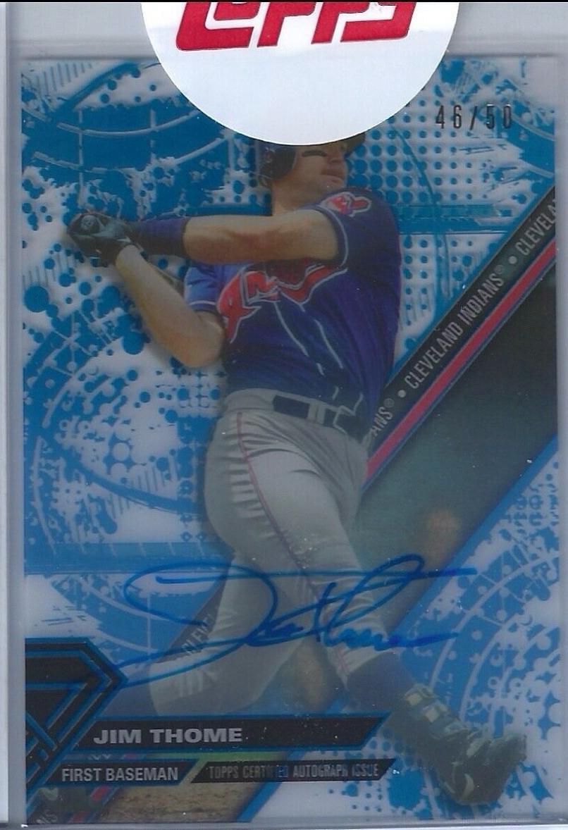 Jim Thome [Autograph] #JT