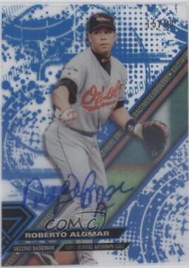 Roberto Alomar [Autograph Blue Rainbow] #RA