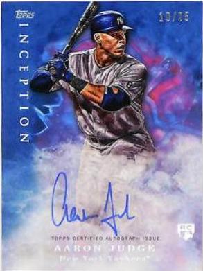 Aaron Judge [Autograph Blue] #112