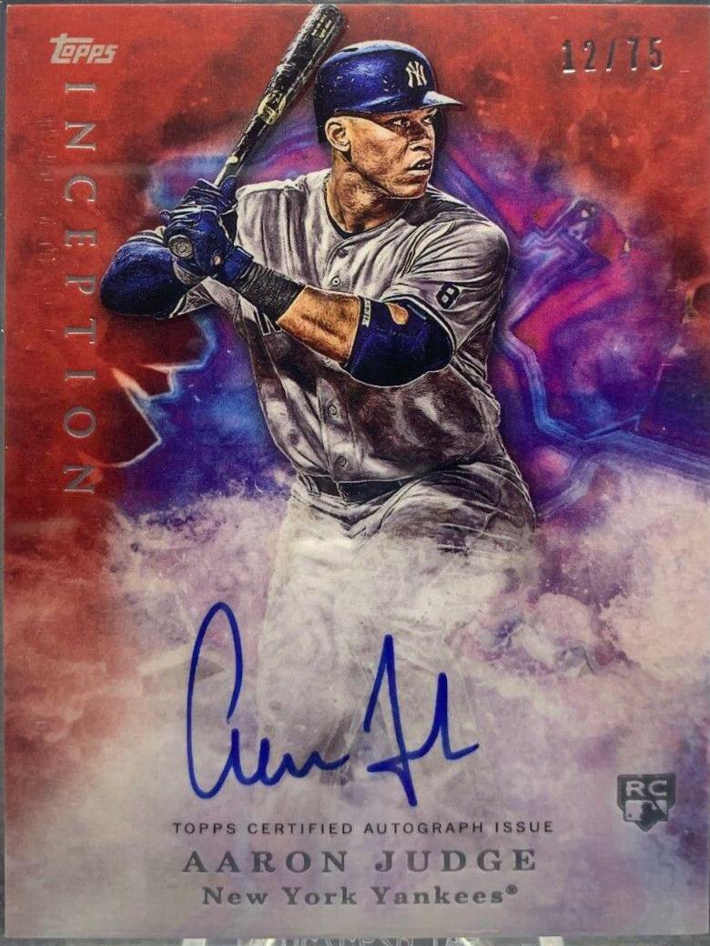Aaron Judge [Autograph Red] #112
