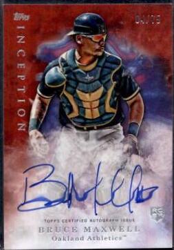 Bruce Maxwell [Autograph Red] #136