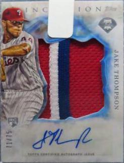 Jake Thompson [Autograph Red] #110