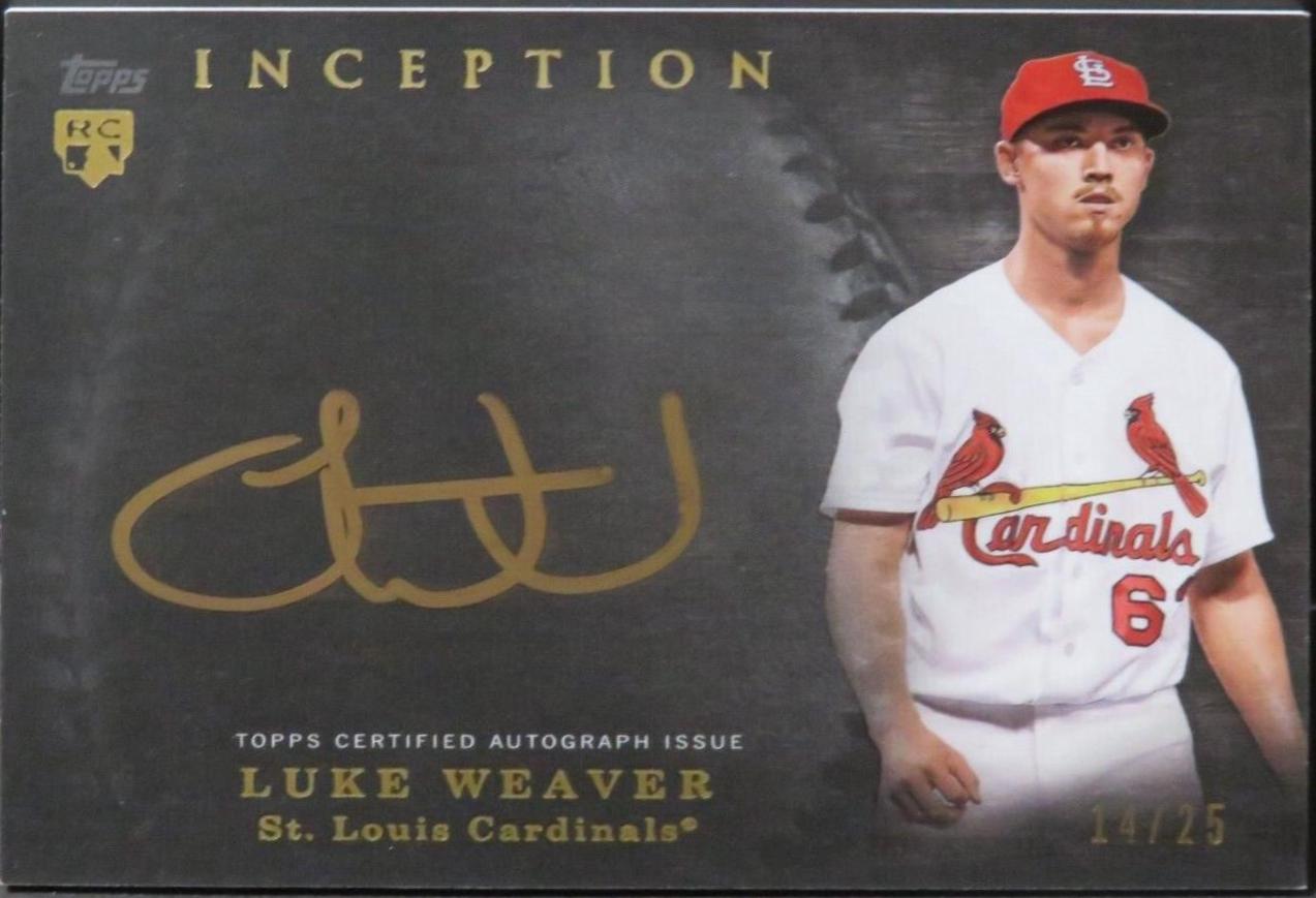Luke Weaver [Autograph Blue] #118