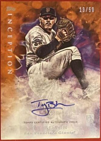 Ty Blach [Autograph Orange] #128