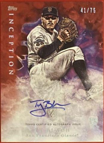 Ty Blach [Autograph Red] #128