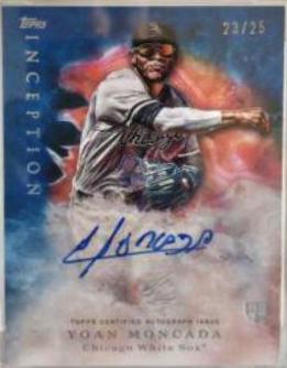 Yoan Moncada [Autograph Blue] #101