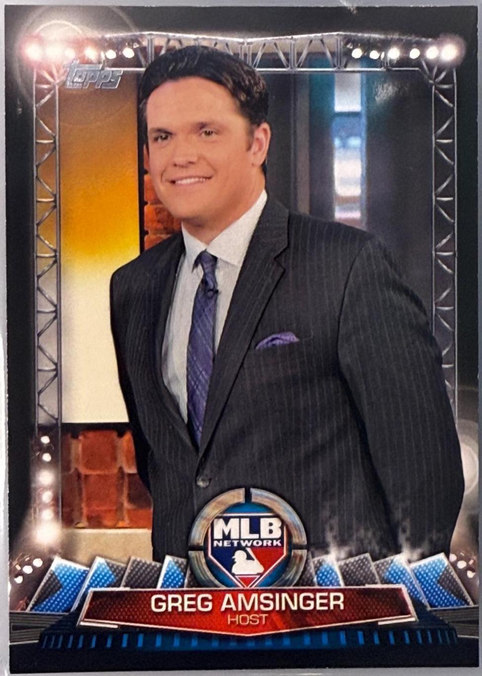 Greg Amsinger #MLBN-3
