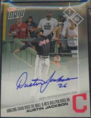 Austin Jackson [Autograph] #430A
