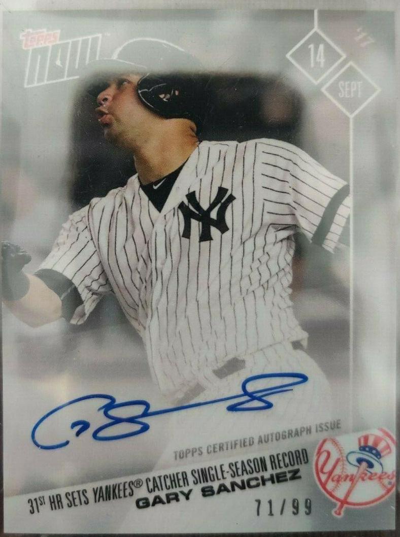 Gary Sanchez [Autograph] #606A