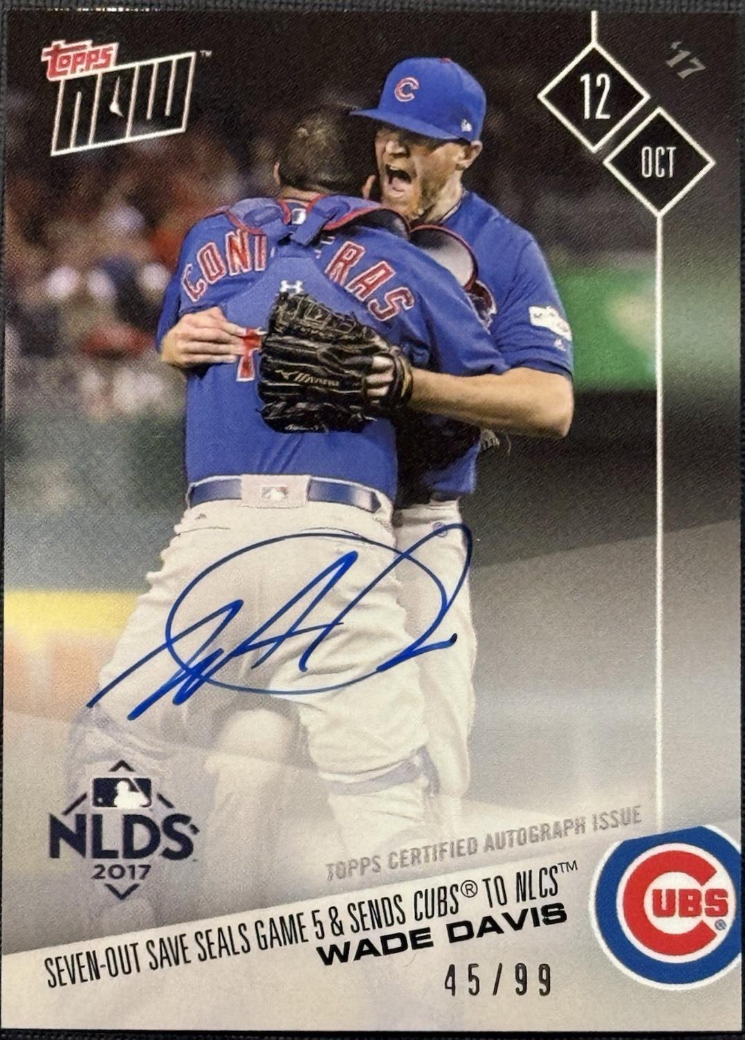 Wade Davis [Autograph] #753A