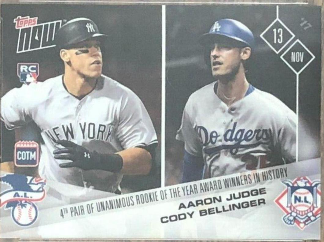 Aaron Judge, Cody Bellinger #M-NOV