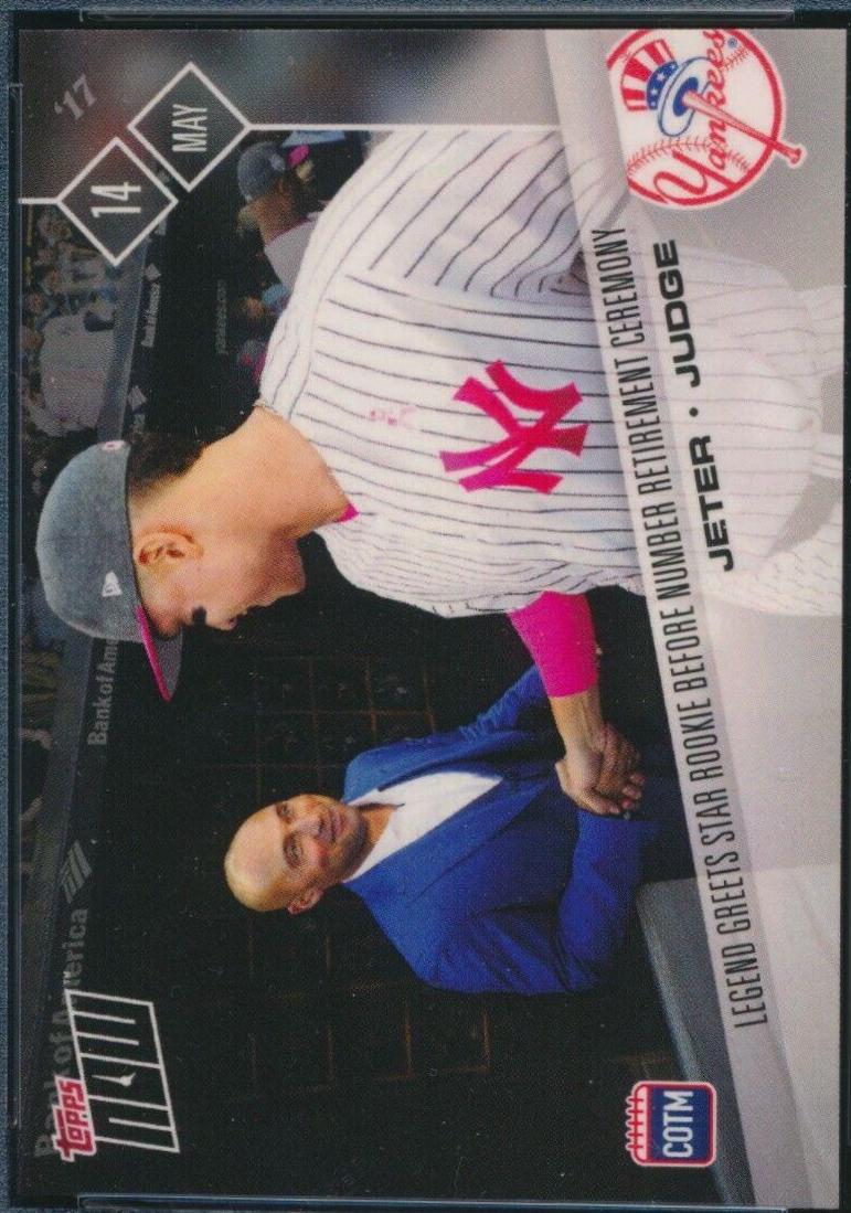 Aaron Judge, Derek Jeter #M-MAY
