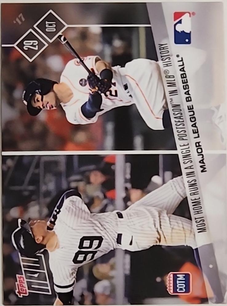Aaron Judge, George Springer, Jose Altuve, Justin Turner #M-OCT