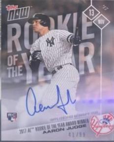 Aaron Judge [Autograph] #OS64A
