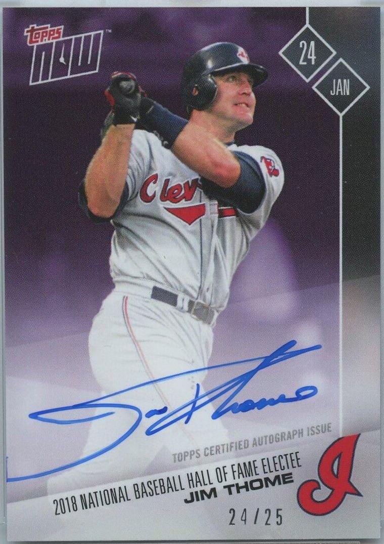 Jim Thome [Autograph] #OS-88B