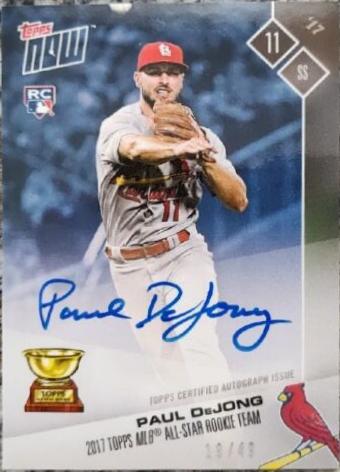 Paul DeJong [Autograph Green] #OS12A