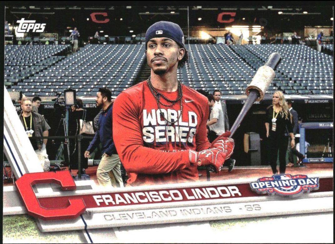 Francisco Lindor [Red World Series Shirt] #122