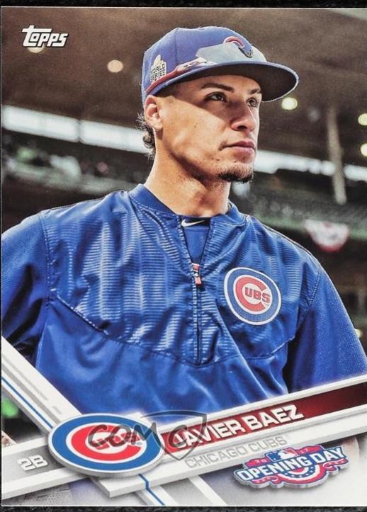 Javier Baez [Blue Zip Jacket] #133