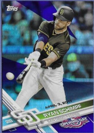 Ryan Schimpf [Rainbow Blue Foil] #179