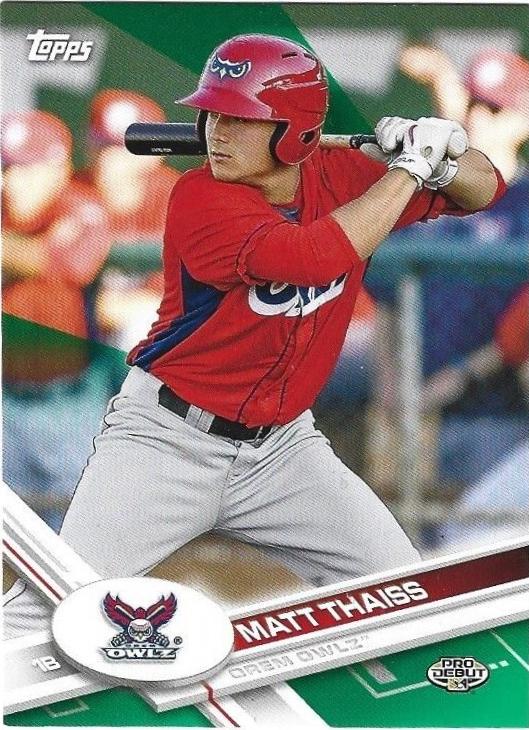 Matt Thaiss [Green] #162