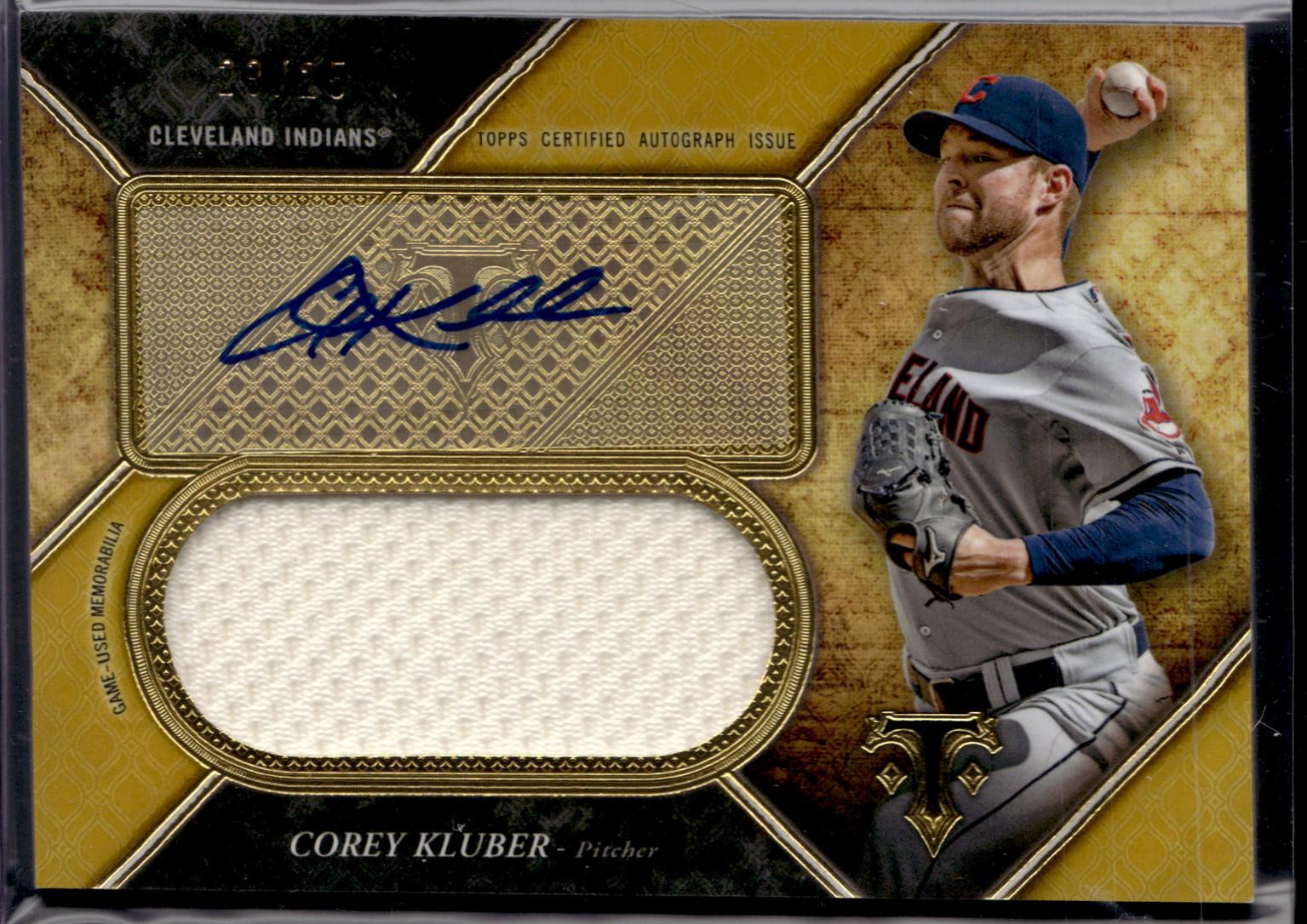 Corey Kluber [Gold] #UAJR-CK